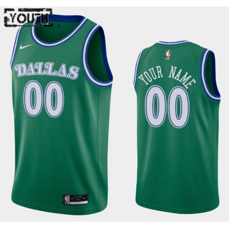 Camiseta Niños NBA Dallas Mavericks Personalizadas 2020-21 Nike Hardwood Classics Swingman